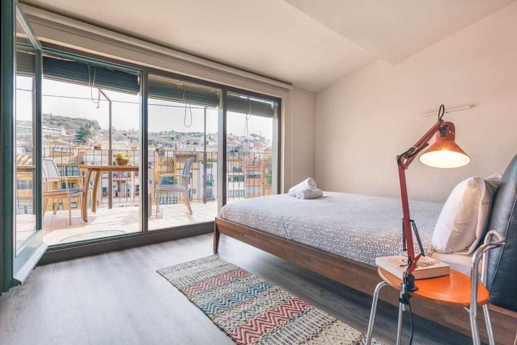 Sleep & Stay Luxury Top Floor Apt With Terrace Gerona Exterior foto